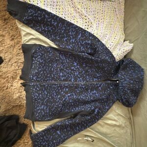 Black and Blue Graphic Hoodie